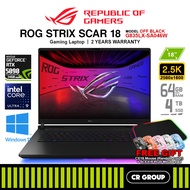 ASUS ROG Strix Scar 18 G835LX-SA046W - Core Ultra 9-275HX - GeForce RTX 5090 - 64GB RAM - 4TB SSD (2