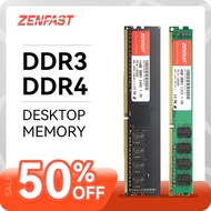 ZENFAST DDR3 DDR4 4GB 8GB 16GB 32GB Memoria Ram 1333 1600 2133 2400 2666MHz หน่วยความจำ Desktop PC ประสิทธิภาพสูงใหม่ Dimm สำหรับ X99