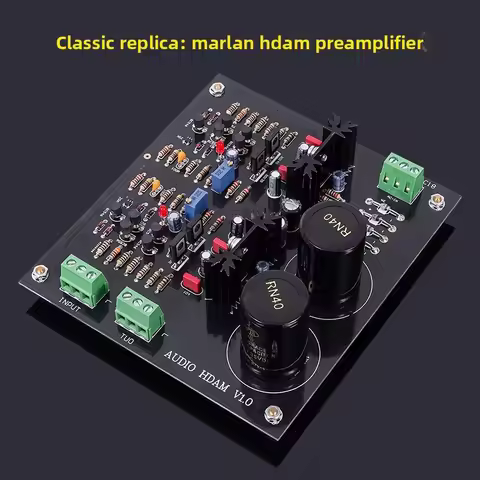 Classic Reappearance Malan HDAM Sweet Vocal Preamplifier Original Toshiba Field Effect Input Tube