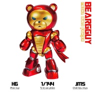 HG Bearguy Ironman Model, 1/144 Mecha, Plastic Assembly Toy