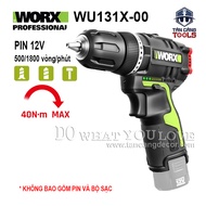 Máy Khoan Động Lực Dùng Pin 12V Worx WU131X-00 ( Thân Máy )