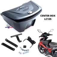 CENTER BOX HONDA RS150 RSX150 YAMAHA Y15 LC135 WITH SAFETY KEY LOCK AND BRACKET BAKUL TENGAH MOTOR S