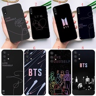 Samsung A31 A41 A51 A71 A81 A72 4G Love Yourself BTS Colorful soft black phone case