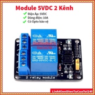 5VDC 2 Channel Relay Module (With Opto Protection)