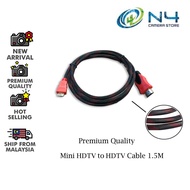 Mini HDTV to HDTV Cable Micro HDTV Cable Adapter Camera HDTV Cable Type C HDTV For TV Tablet Camera
