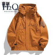 H2O 丨 Original Workwear Waterproof Jacket Men Jacket [Workwear Trend] Workwear Jacket Windproof Jack