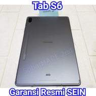 virall!! tablet samsung tab s6 10.5 inch sein original 2nd second /