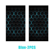 Stiker Pilar Pintu Mobil Motif Sarang Madu Kanan Kiri Sticker Waterproof Anti Air