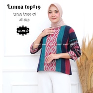 Blus Atasan Batik Tenun Troso Jepara Ori