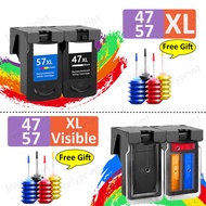 Compatible Canon 47 57 Ink Cartridge Canon 47XL Ink Canon 57 Ink Canon PG 47 Black  Canon CL 57 Colo