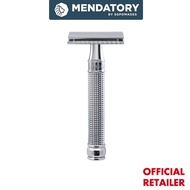Edwin Jagger - DE Series - 3D Laser Diamond Knurled Handle Double Edge Safety Razor