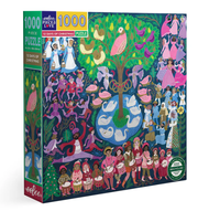 eeboo 12 Days of Christmas 1000 Pc Sq Puzzle จิ๊กซอว์รูป 12 วันแห่งคริสมาสต์แบบ 1000 ชิ้น