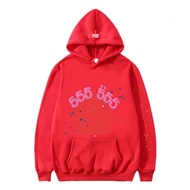 Digital Foam Print Sp5der 555555 Hoodie Men Women High Quality Young Thug Spider Y2k Hoodie Hooded C