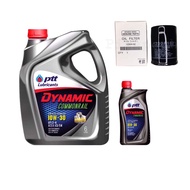 ปตท น้ำมันเครื่อง ไดนามิค คอมมอนเรล 10W-30 แถมกรอง ไทรทัน ปาเจโร่ 2.4