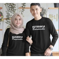 Angel Husband and Wife Couple T-Shirt Husband and Wife Long Sleeve T-Shirt/
