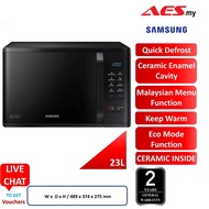 SAMSUNG MS-23K3513AK 23L Solo Microwave Oven