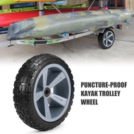 O&amp;G 10 Inches Puncture-proof Kayak Trolley Tire Wheel for Kayak Canoe Trolley Cart Replacement Tire Wheel