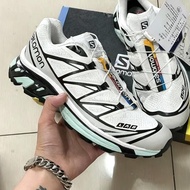 100%全新 SALOMON XT-6 哈士奇款 戶外潮流低幫跑步鞋
