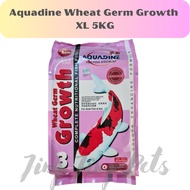 Aquadine Wheat Germ Growth XL Koi Fish Feed Food Pond Makanan Ikan 5kg