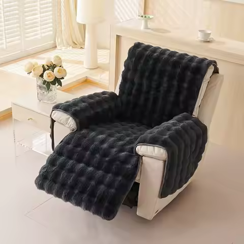Lazy Sofa Cushion Four Seasons Universal Single Sofa Cover Chivas Massage Chair Non-Slip Cushion Rec