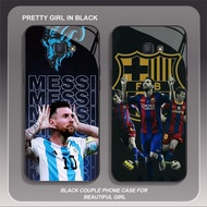HW-20 Messi FC Glass KACA Casing for Samsung Note FE J4 S24 S25 J7 J6 Core 9 Prime Pro Plus Ultra
