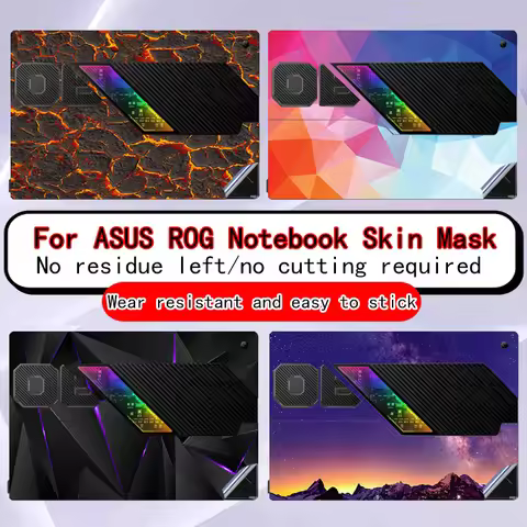 2025 For Asus ROG Flow Z13 GZ302 Notebook Skin Mask GZ301ZE Shell facial mask gz301za Cut Free Vinyl