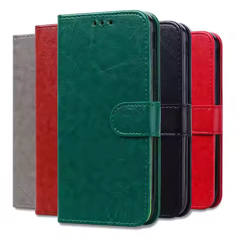 Flip Leather Case For Xiaomi Redmi 10 8A 7A 6 6A 5 Plus 4A 4X 5A 9S Note 4 5 7 8 9 Pro 8T 4X Go For 