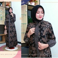 (BISA COD)Gamis Batik Terbaru / Gamis Batik Jumbo Modern Premium - Gamis Busui All Size/Gamis Batik Kombinasi - Gamis Batik Terbaru /  Gamis Busui All Size/Gamis Batik Kombinasi / Gamis Batik Jumbo Modern Premium /  Gamis Batik Pekalongan Bermotif