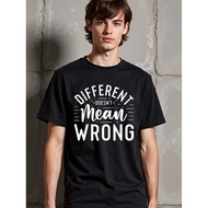 KATUN Casual Women's T-shirts - "Berbeda No Wrong Meaning" Motif T-shirts, 100% Cotton, O-Neck, Shor