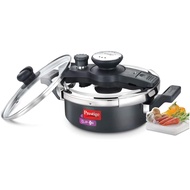 PRESTIGE CLIP ON SVACHH HARD ANODISED PRESSURE COOKER 3LTR (20241)