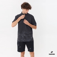 GRADIENT CAMO OVERSIZED POLO SHIRT เสื้อโปโลชายชาย