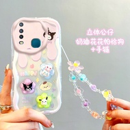 Casing Vivo Y11 Casing Vivo Y15 Casing Vivo Y12 Vivo Y17 Cute Case Cream Edge Phone Three-dimensional Figure Doll Soft Case Full Case NYGZ