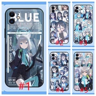 Huawei Nova 2i 2 3i 4e 5t 7i 8i 8 11 Pro Lite 230806 Black soft Phone case Blue Archive