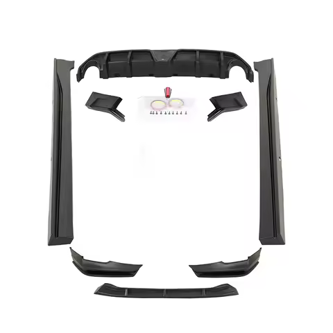 Yofer Factory Unpainted Car Front Rear Bumpers Lip Side Skirts Accessories Bodykit for Nissan Altima