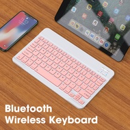 78 Keys Bluetooth Keyboard Tablet Wireless Mini Keyboard For Apple iPad Samsung Laptop iOS Android Tablet Portable Pink Teclados