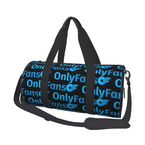 Onlyfans Logo Large Duffle Gym Bag Waterproof Duffle Travel Bags Handbags Fitness bag