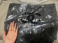 Chanel 會員贈品銀鍊網袋可上膊連化妝袋，全新