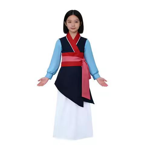 Mulan Costume Cosplay Dress