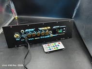 ชุดเพลท HT21 3G  โม เบส กลาง แหลม  วัดแบตดิจิตอล มีไฟled ลายใหม่ล่าสุด พร้อมแอมป์  HT21 3G โม พร้อมใ