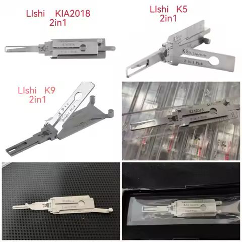 KIA2018 K5 K9 KIA3R Decoder NEW Lishi 2-in-1 Reading Gauge Locksmith Auto Repair Tools products Anti