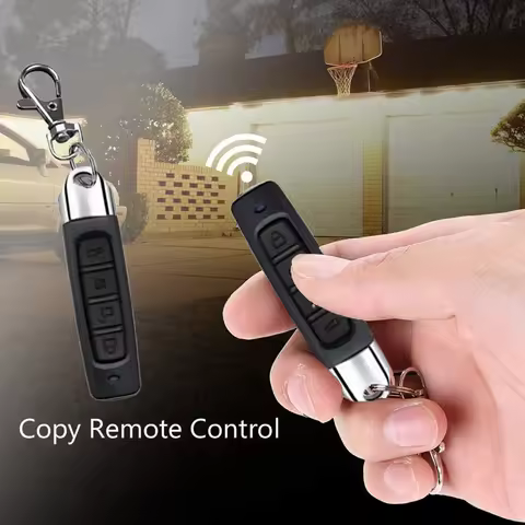 433MHZ Auto Duplicate Remote Control Electric Cloning Gate Garage Door Car Key Garage Gate Door Open