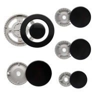LY Gas Stove Burner Caps, Gas Stove Burner Caps Set 5 Ps, Burner Caps Compatible For Covers Replace