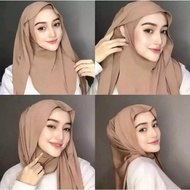 NC Pasmina Inner Instant Jersey Neck Cover - Hijab Pashmina Inner Jersey Oval Neck Cover