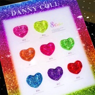 เซ็ทยาทาเล็บเจลสีแฟลชแจ่ม เรนโบว์ นีออน เซ็ท 8สี แถมชาร์ต Danny Coll- N68 Rainbow Flash -wenailsth