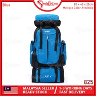 SIMPLYBEST 75L Ultra large Multi-Compartment Backpack Waterproof Hiking Backpack Travel Backpack Bag