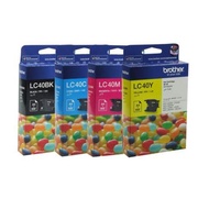 [ORIGINAL] Brother LC40 / LC-40 Black Cyan Magenta Yellow Color Value Pack Ink MFC-J430W MFC-J625DW MFC-J825DW