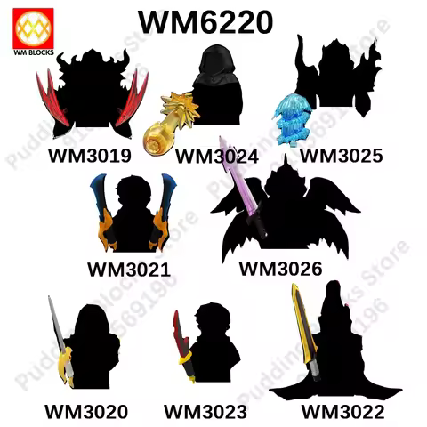 WM6220 Compatible With Action Figures Parts WM3019 WM3020 WM3021 WM3022 WM3023 WM3024 WM3025 WM3026 