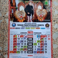 Kalender Jawa 2022 YPS Yayasan Parapsychology semesta Kalender kejawen
