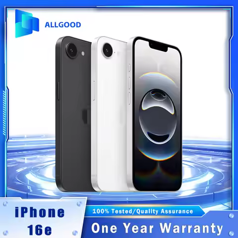 Original Apple iPhone 16e US Version Unlocked - 6.1" OLED, A18 Bionic, Dual eSIM Only, 5G, 128G 256G