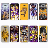 Soft black phone case for Samsung Galaxy J4 J4 Plus J4 J5 J7 J6 Prime FG12 LeBron James casing Anti 
